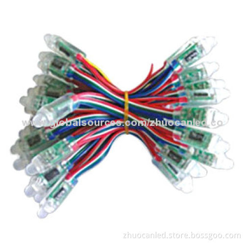 WS2801 LED pixel DC 5V 12mm/0.3W IP68New